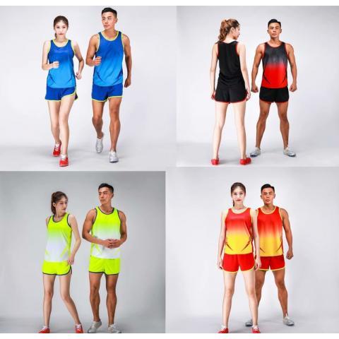 Bộ Quần Áo Chạy Bộ Thoáng Khí Thoải Mái Phong Cách Đường Phố Và Sân Khách Cho Nam Và Nữ