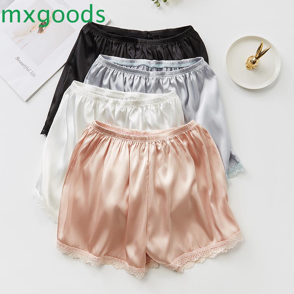 Quần Short An Toàn Mặc Trong Váy Chất Liệu Satin Mỏng Thời Trang Mùa Hè Cho Nữ