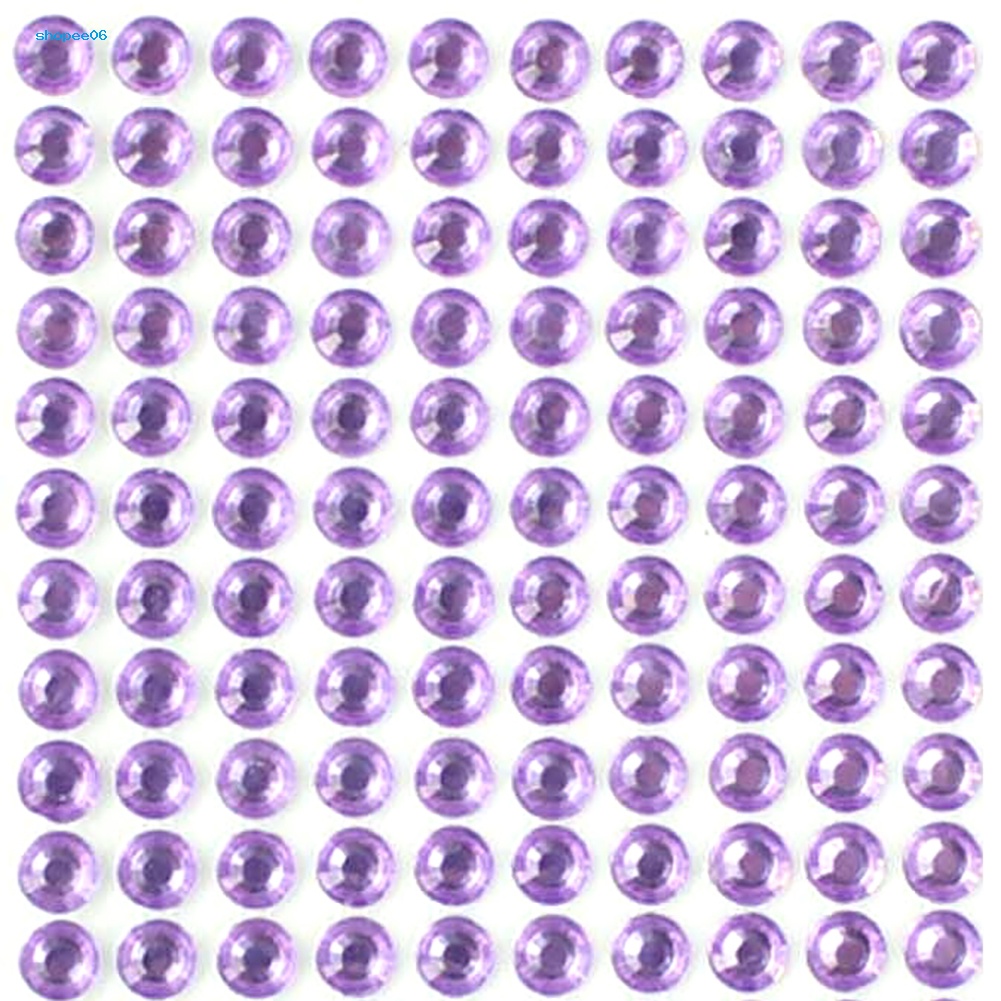 Đề Can Dán Trang Trí Điện Thoại Xe Hơi Tự Dính Đính Đá Lấp Lánh DIY