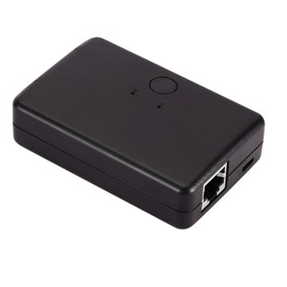 Mini 2 Cổng Rj45 Lan Hub Network Switch Box Máy Tính Ethernet Internet Adapter Rj45 Splitter Switch