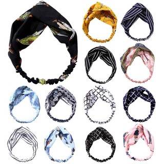 Set 2 Băng Đô Thắt Nút Thời Trang Boho Cho Nữ