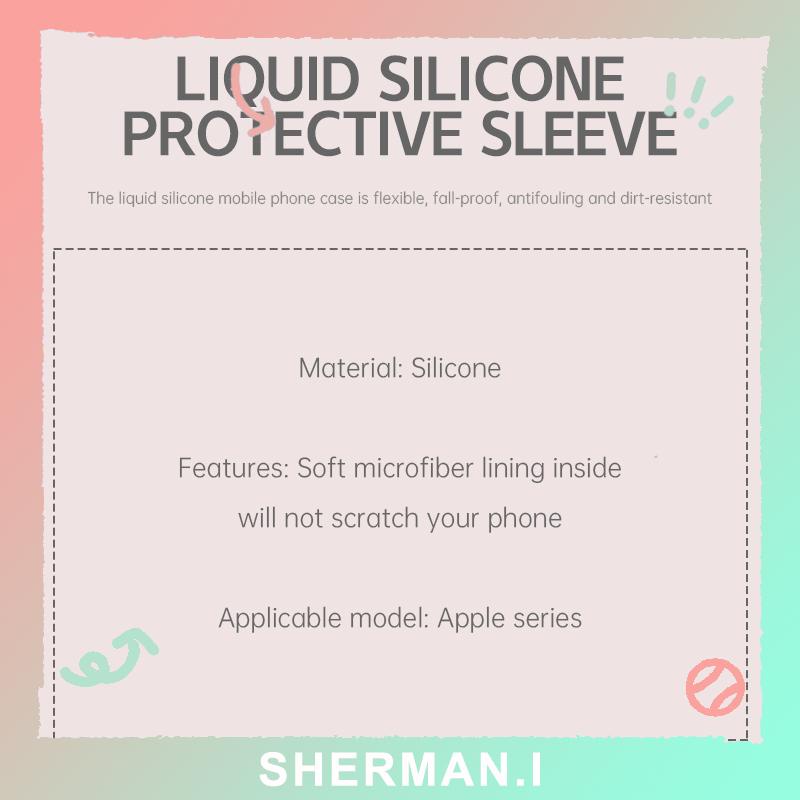 Ốp Điện Thoại Silicon Cát Chảy Màu Hồng Cho iPhone 11/13/11promax/12promax/13promax/14promax-SN