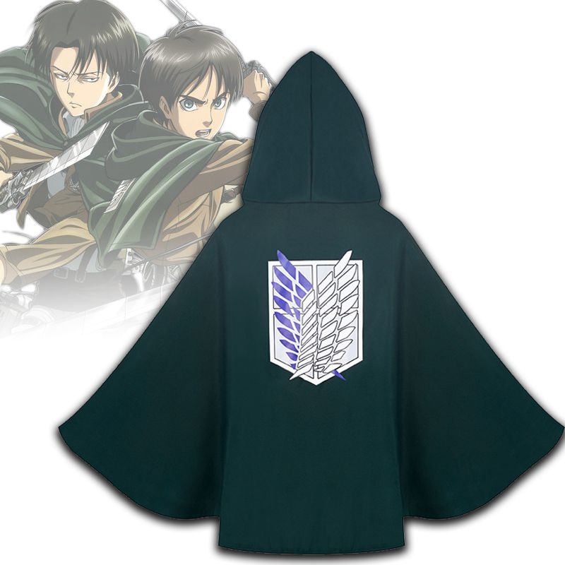 Áo Choàng Hóa Trang Nhân Vật Levi Ackerman Trong Phim Attack On Titan