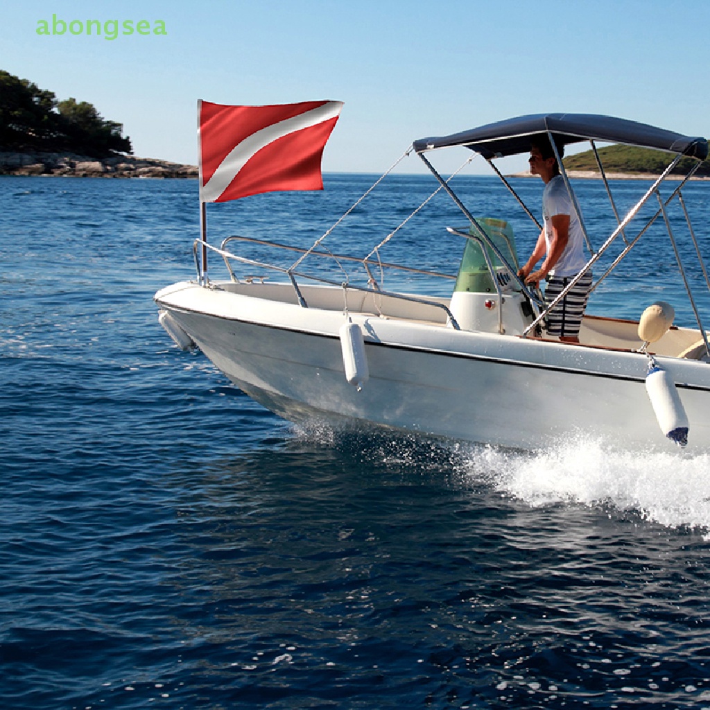 abongsea Diving Boat Flag International Sign Universal Scuba Diving Boat Floag Flag Nice