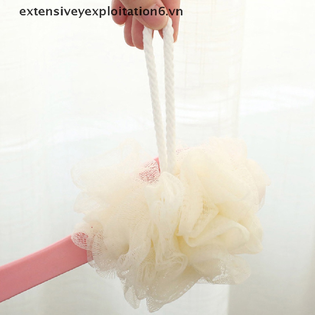 Bàn Chải Chà Lưng Tẩy Tế Bào Chết Toàn Thân Mềm Mại Có Tay Cầm Dài