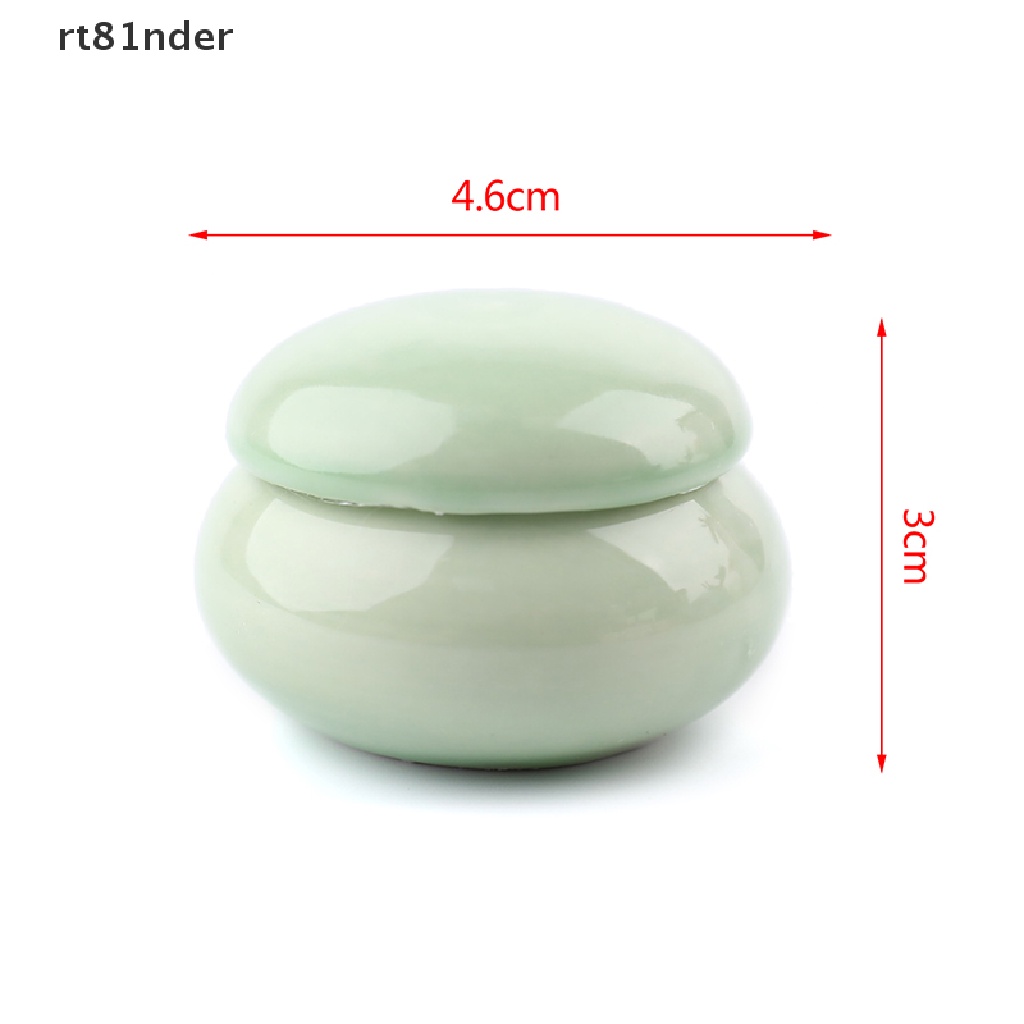 1 Cốc Sứ Đựng Nước Rửa Móng Có Nắp Đậy Tiện Dụng