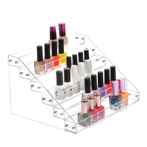 Kệ Mica Trưng Bày Sơn Móng Tay, Kệ Đựng Đồ Nail Mi, Kệ Đựng Mỹ Phẩm