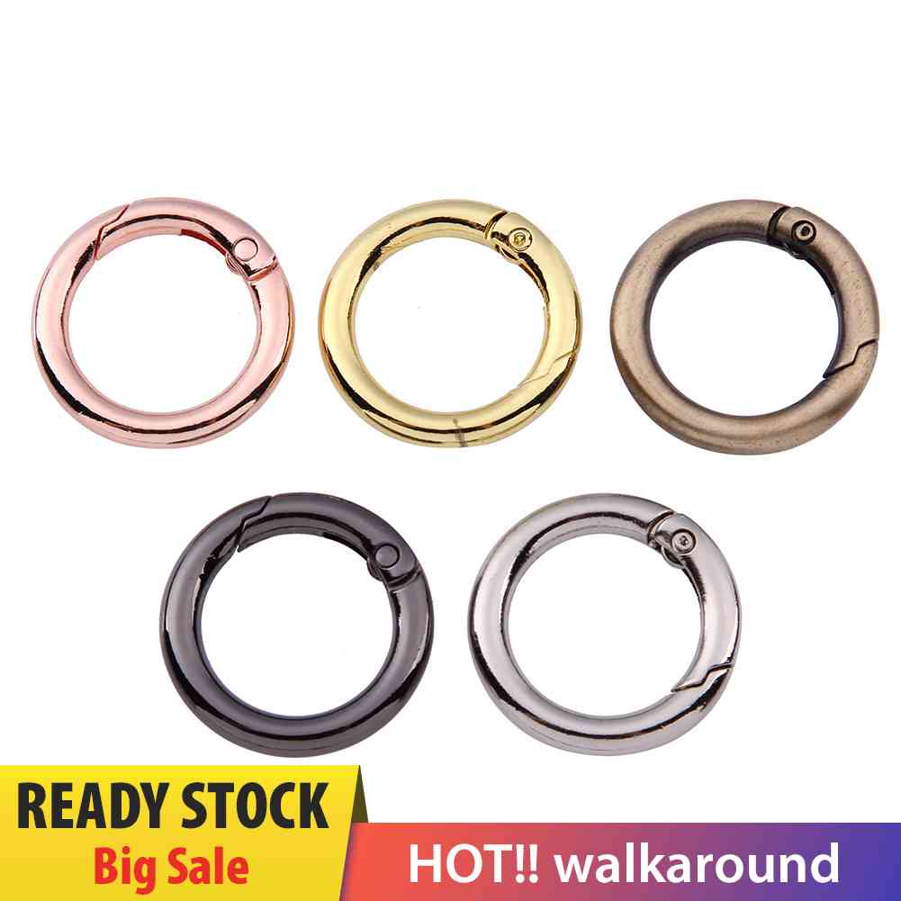 Bộ 5 Móc Khóa Hình Chữ O Cho Túi Xách