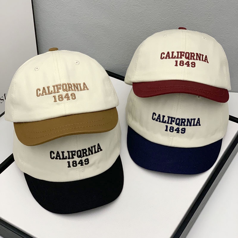 Mũ Lưỡi Trai Thêu Chữ Phong Cách Hàn Quốc Mới