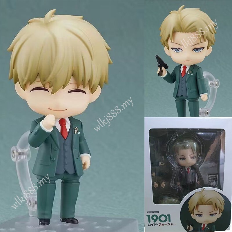 Nendoroid Mô Hình Nhân Vật Phim Hoạt Hình Nhật Bản 1902 Anya Forger Twilight 1901 Loid Forger Change Face