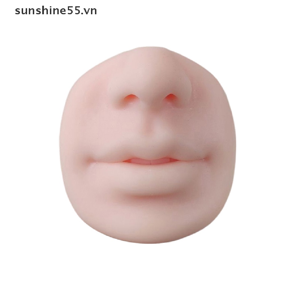1 Mô Hình Silicon 5D Dùng Luyện Tập Trang Điểm Môi / Mũi