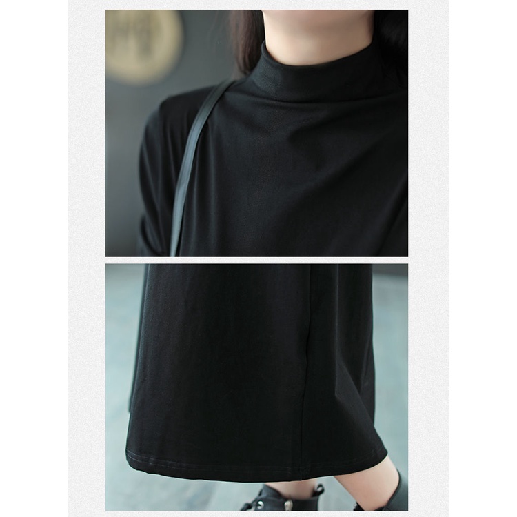 Đầm Dài Tay Cỡ Lớn Thiết Kế Giản Dị Phong Cách Retro