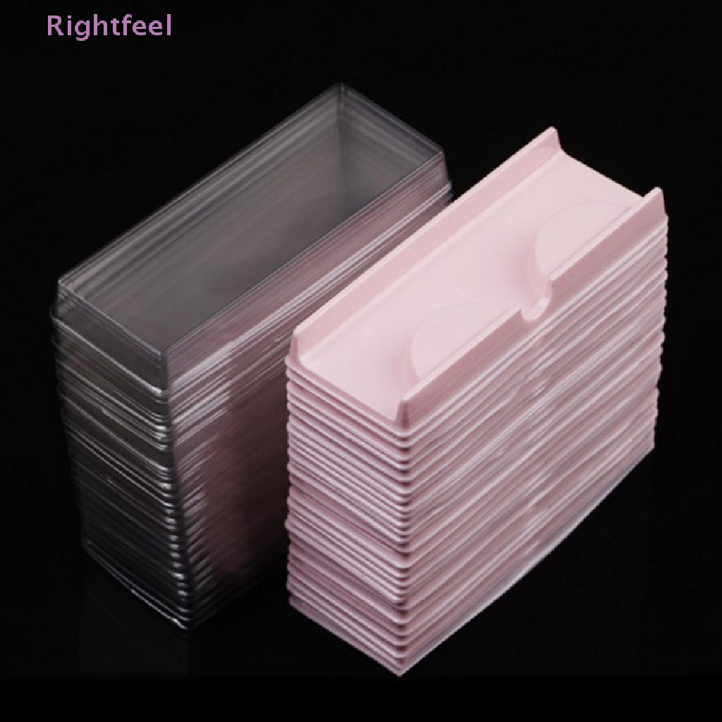 Set 50 Khay Nhựa Trong Suốt Đựng Lông Mi Giả Mới