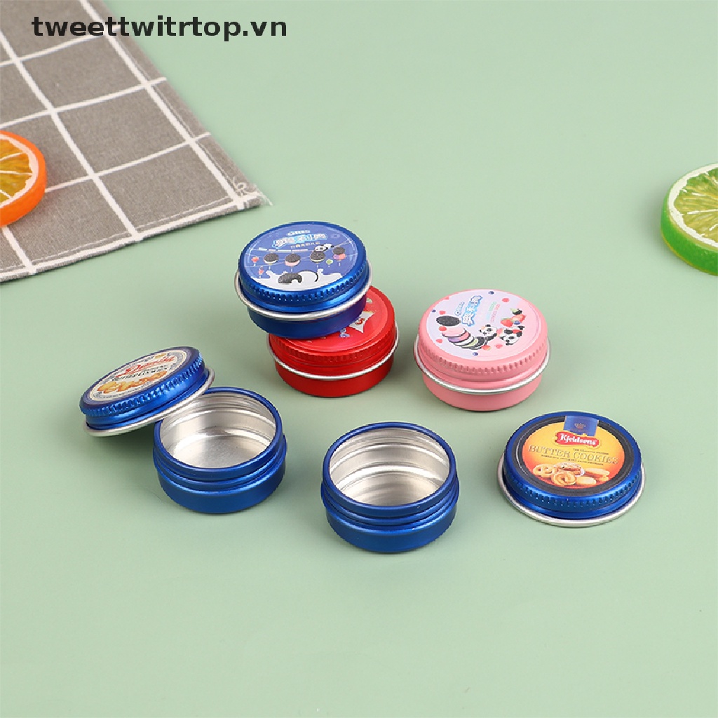 Mô hình hộp bánh quy để trang trí nhà búp bê tỉ lệ 1 / 12