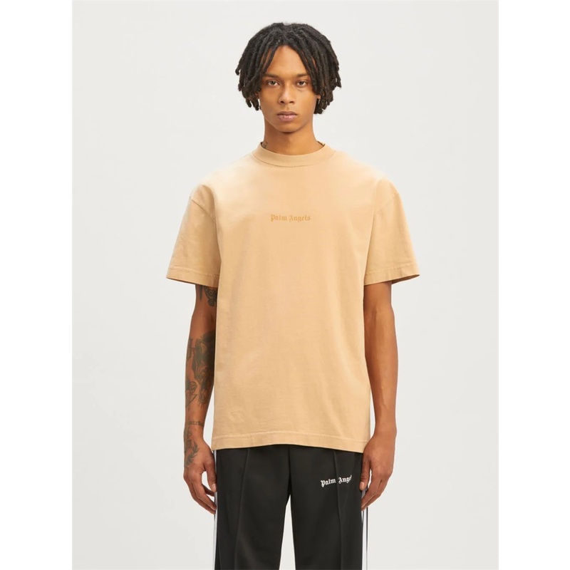 Áo Thun Cặp In Chữ Palm Angels 23SS Màu Sắc Tươi Sáng Thời Trang Mùa Hè 2038