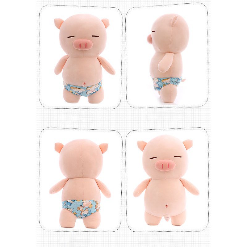 Thú Nhồi Bông Hình Heo Con Xinh Xắn Sáng Tạo