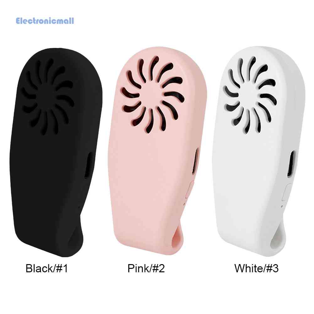 Quạt Làm Mát Mini Có Kẹp Đeo Khẩu Trang Cá Nhân Dùng Cho Mùa Hè Mall01.vn