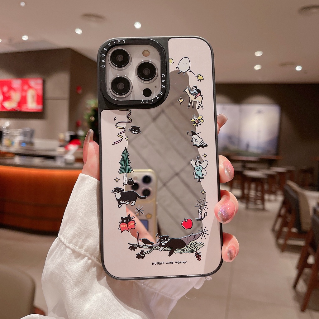 Ốp Điện Thoại Chống Sốc Họa Tiết Hoạt Hình Cho iPhone 14 13 12 11 PRO MAX XR XS 7 8 Plus