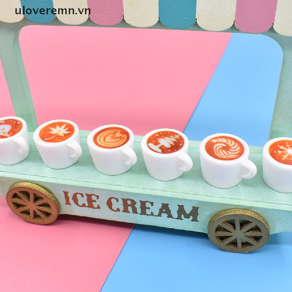 Mô Hình Tách Cà Phê Mini Trang Trí Nhà Búp Bê