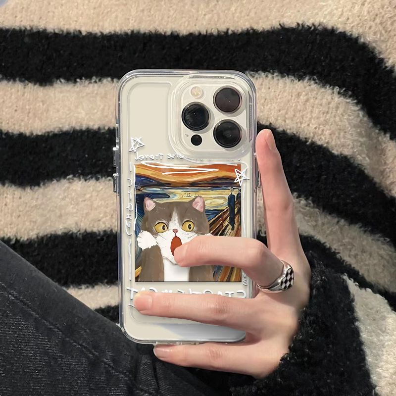 ✅Ốp Điện Thoại Chống Sốc Chống Bụi Bẩn Họa Tiết Graffiti Cho iPhone 14 / 13promax 12 / 11 xrs 7 / 8Plus