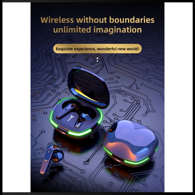 1 Cặp Tai nghe không dây Pro60 Tws Công Suất Thấp Dùng Chơi Game