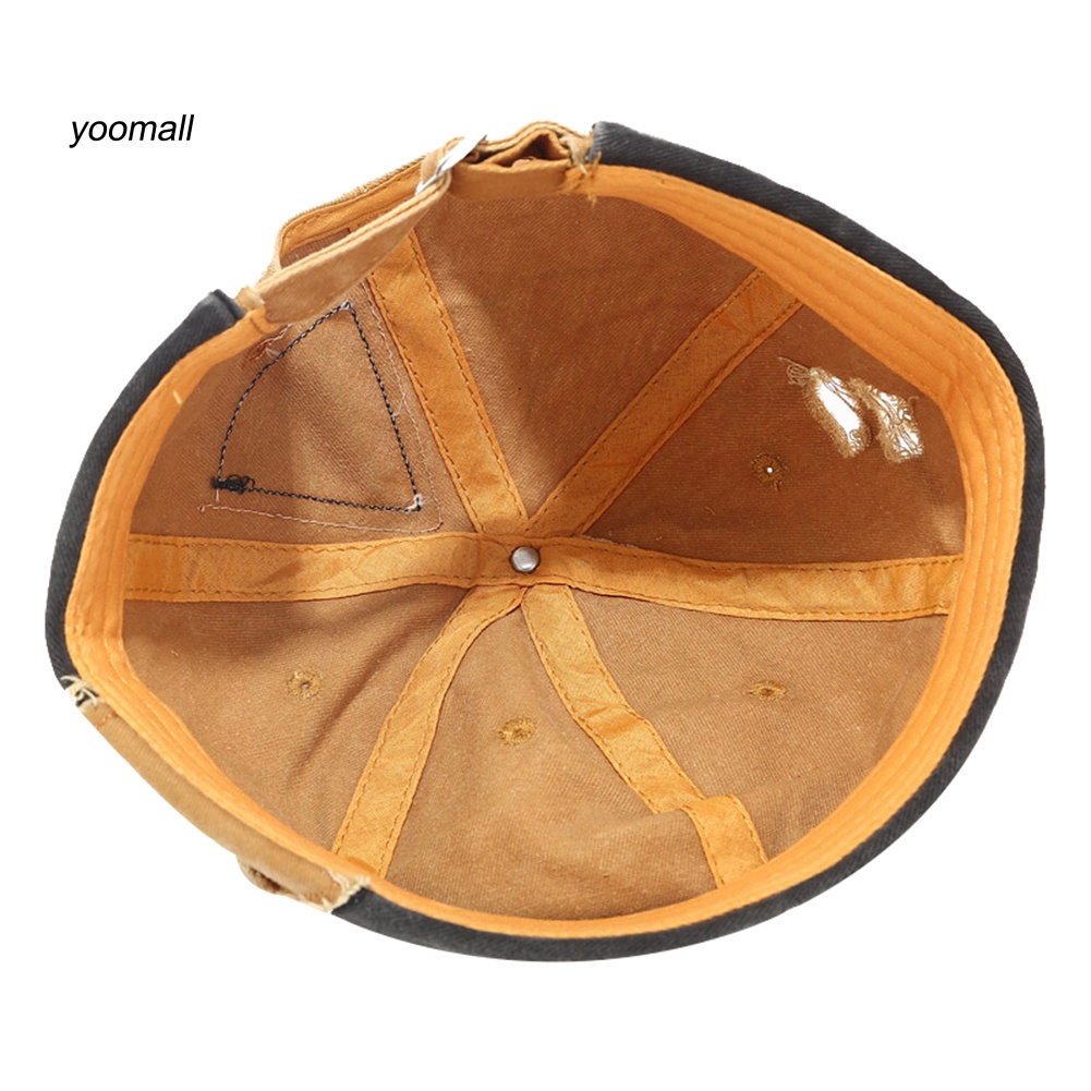 Mũ Beanie Không Vành Thoáng Khí Thiết Kế Điều Chỉnh Được Phong Cách Retro Đường Phố