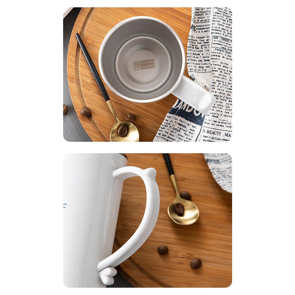 Cốc Uống Nước Bằng Thép Không Gỉ Đa Năng Có Tay Cầm Có Thể Tái Sử Dụng