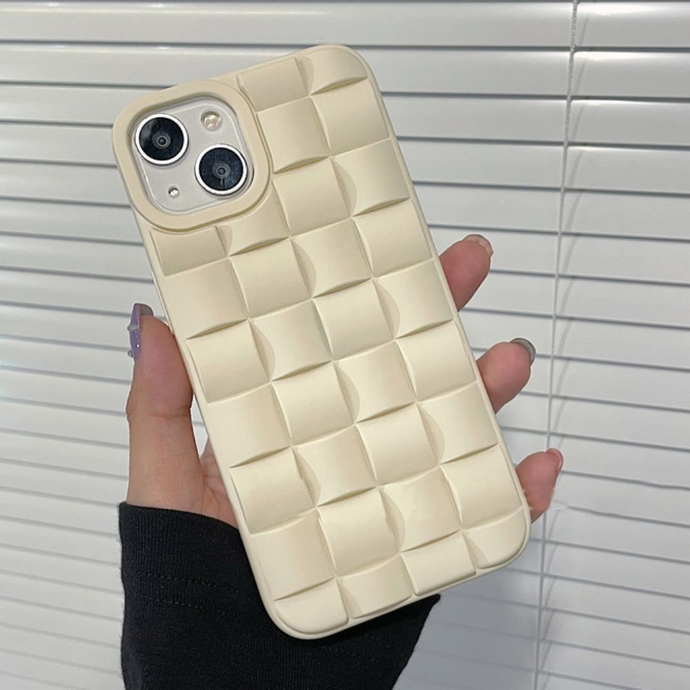 Ốp Điện Thoại TPU Mềm Chống Sốc Họa Tiết Caro Sang Trọng Cho IPhone 14 13 12 11 Pro Max XS XR 8 7 Plus