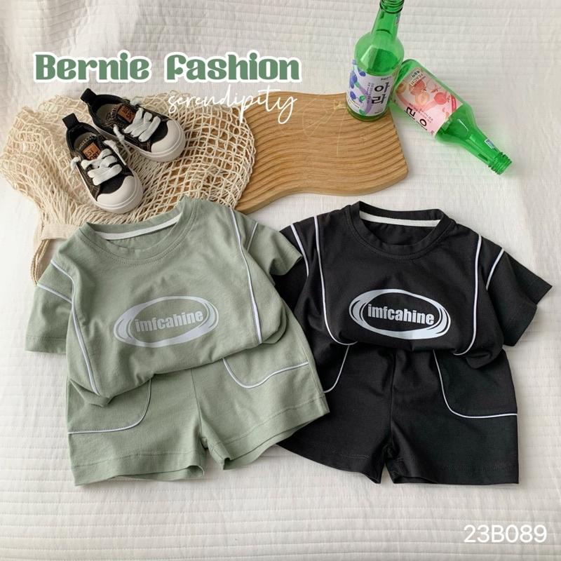 BỘ COTTON IMFCAHINE PHỐI VIỀN CHO BÉ
