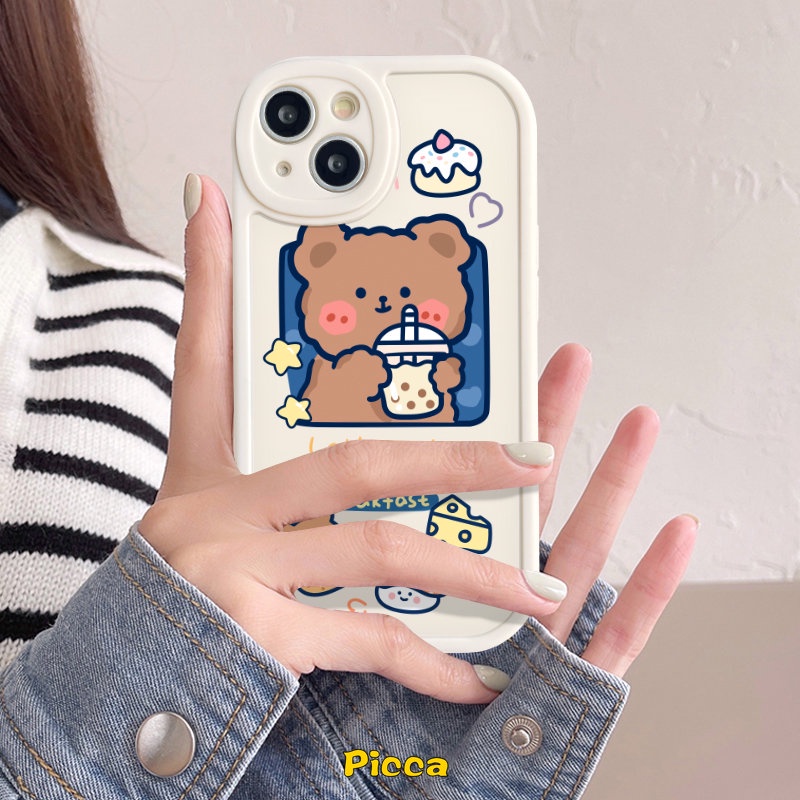 Ốp Điện Thoại Cho Oppo A16 / 7 / 15 / 17 / 95 / 5S / 96 / 9 / 54 / 74 / 55 / 5 / 1K / 3S / 17K / 77S / 57 / 12 / 53 / 16K / 7 Cặp Đôi Dễ Thương Xinh Xắn Thời Trang Dành Cho Cặp Đôi