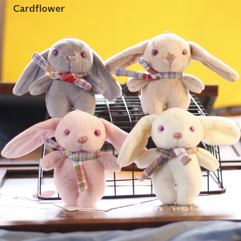 &lt; Cardflower &gt; Móc Khóa Đồ Chơi Nhồi Bông PP Cotton Phong Cách Hàn Quốc