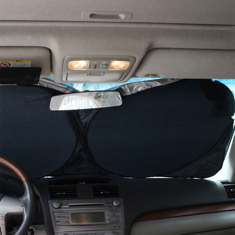Car Windshield Cover UV Protection Dustproof Anti-frost Sunshade Folding
