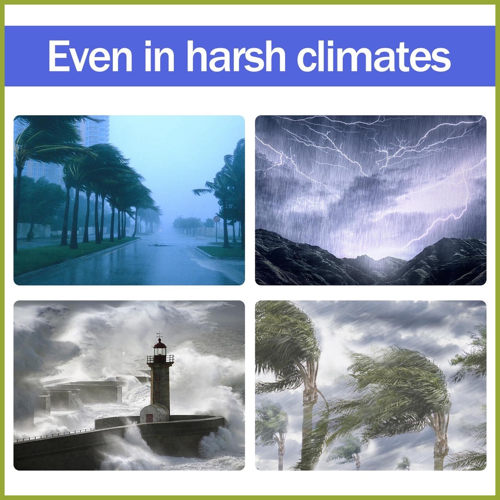 Radio AM / FM Năng Lượng Mặt Trời Có Loa Đa Năng Cho Hoạt Động Ngoài Trời