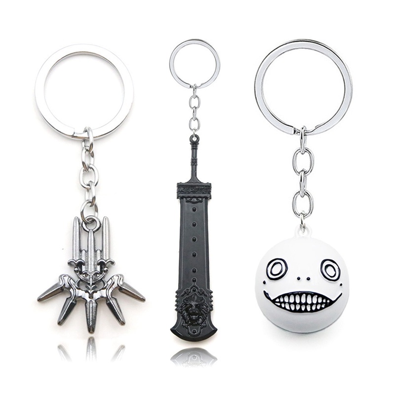 Móc Khóa Kim Loại YGT Game NieR Automata 2B Emil No2 Type B