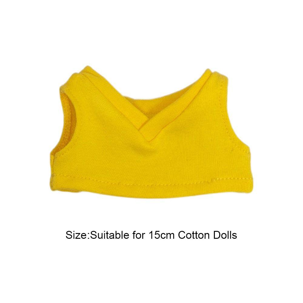 Quần Áo Búp Bê 15cm Màu Sắc Cầu Vồng Xinh Xắn