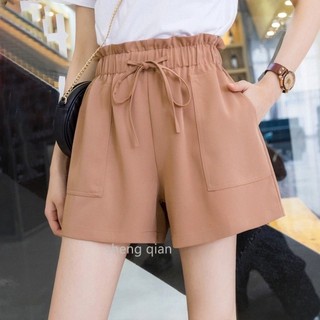 Quần Short Nữ Eo Cao Rút Dây