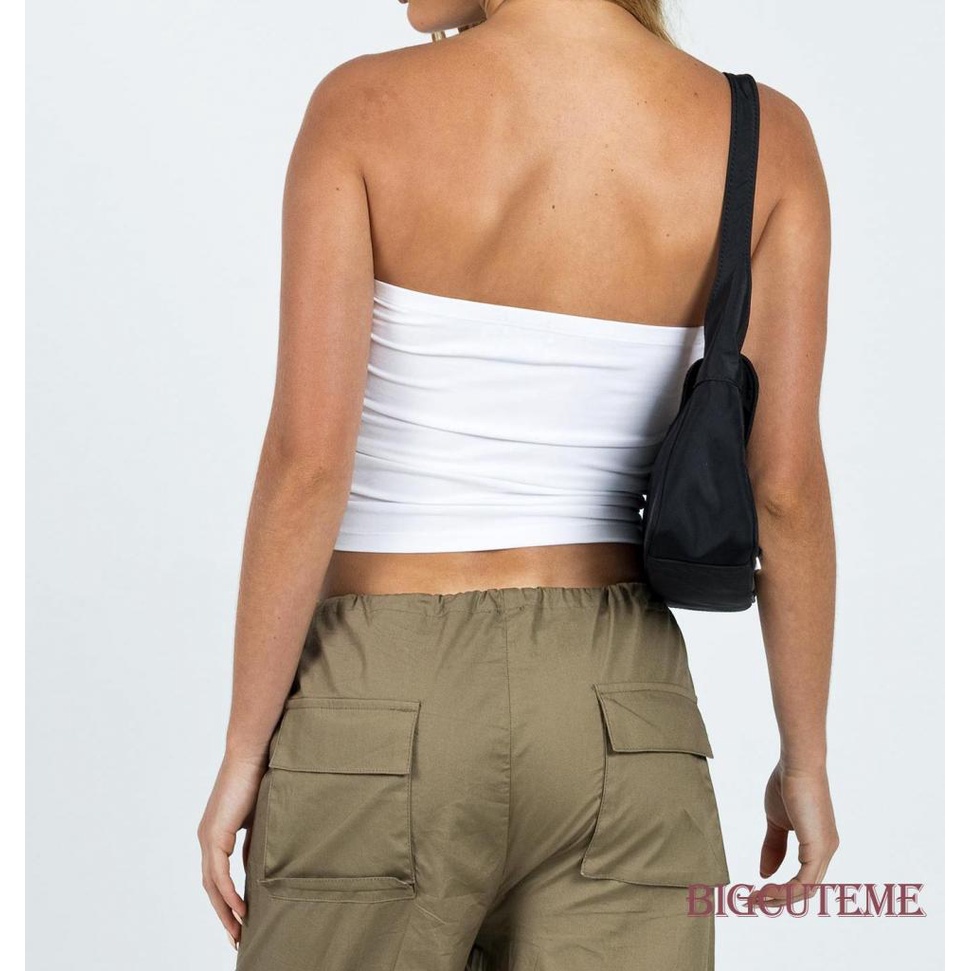 [] Áo Ống Mini Không Tay Hở Lưng In Hình Hoa Sen / Đôi Mắt Thời Trang Mùa Hè Dành Cho Nữ