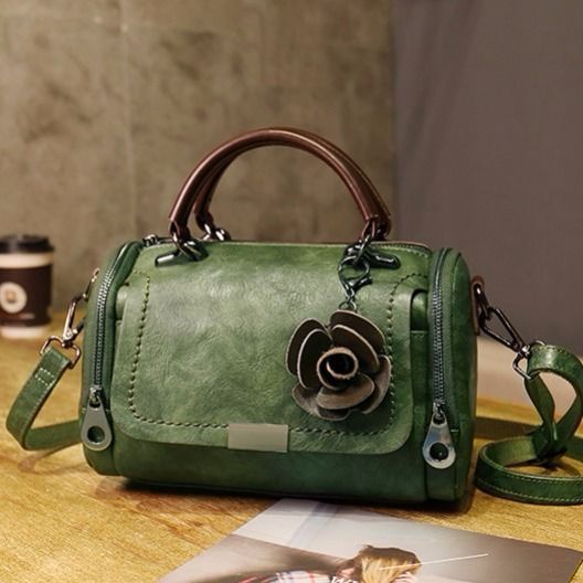 Túi Xách Da Bò Thật Phong Cách retro Cho Nữ