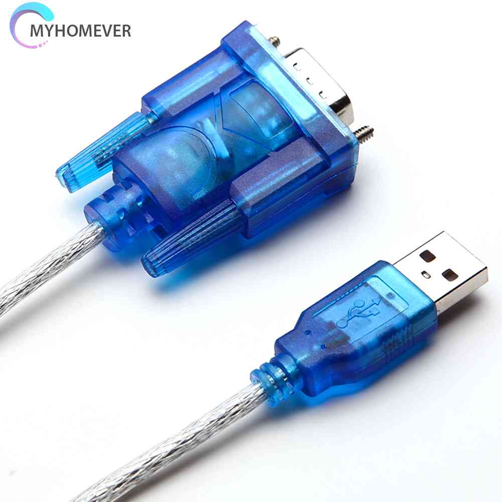 Cáp ChuyểN ĐổI USB Sang RS232 COM DB9 75cm - MàU Xanh Dương Cho Win 7