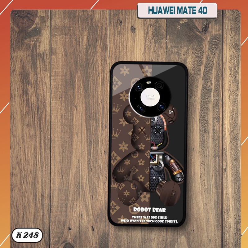 Ốp lưng gấu bearbrick, Kaws, hoạt hình Huawei Mate 30 Pro/Mate 40