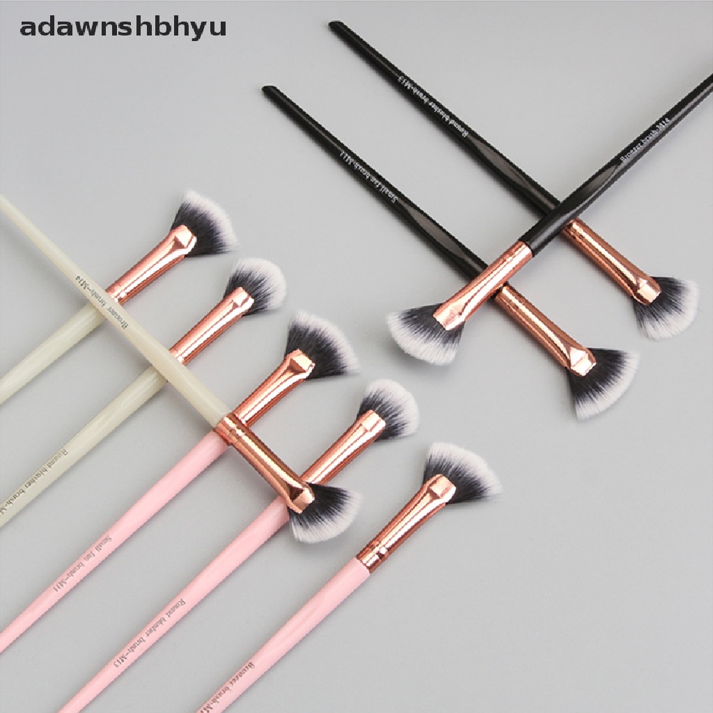 Set 3 Cọ Trang Điểm Phấn Mắt Mềm Mượt Thiết Kế Hình Quạt Nhỏ Gọn Tiện Dụng VN