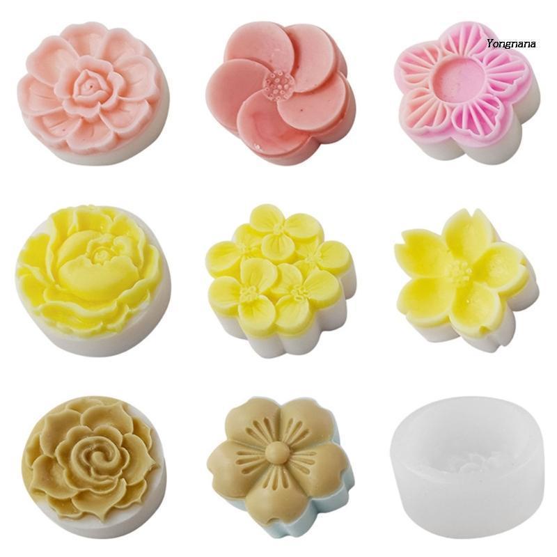 Khuôn Silicone Làm Bánh Kẹo Hình Hoa Đậu Xanh
