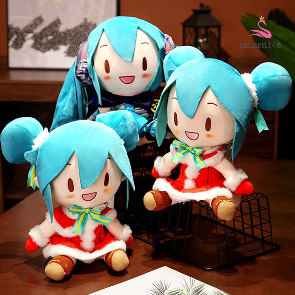 ☢Búp Bê Hatsune Miku 32cm Nhồi Bông Mặc Đồ Xinh Xắn