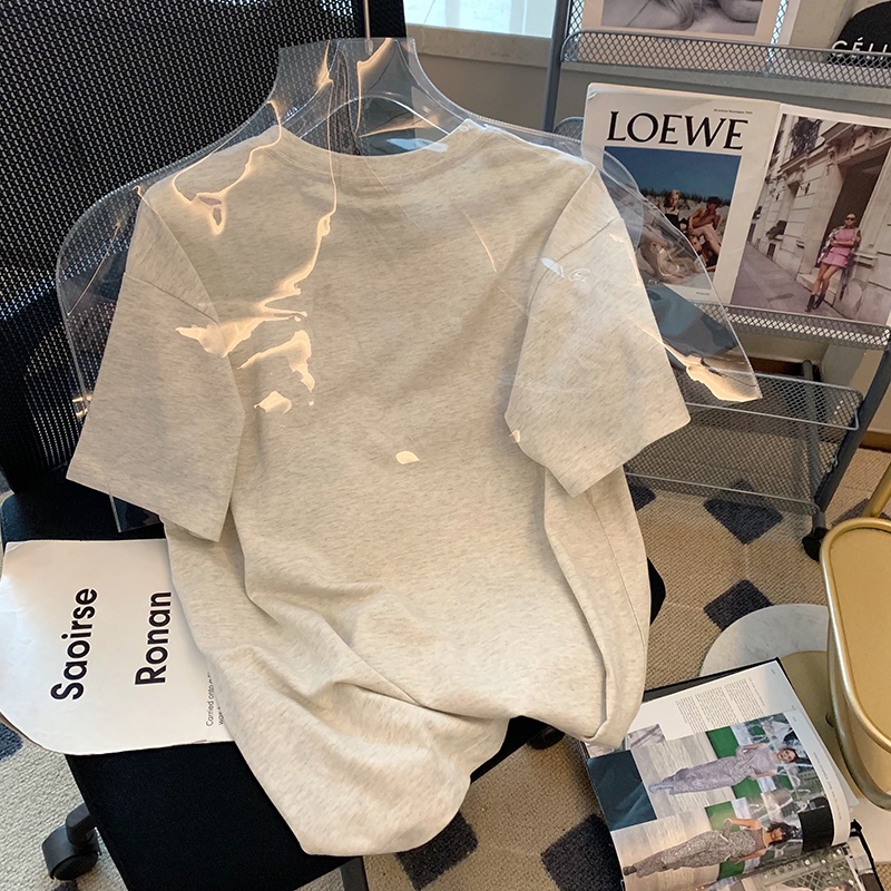 NRVP Áo Thun 100% Cotton Tay NgắN Plus Size Cho Nam Và Nữ