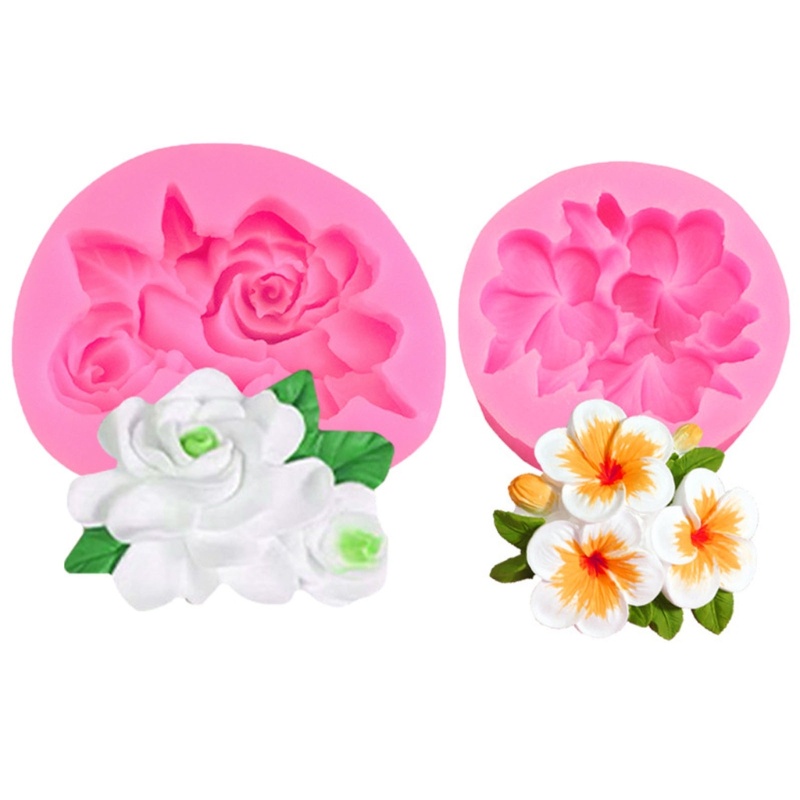 Khuôn Làm Bánh Hình Bông Hoa Bằng Nhựa Tiện Dụng