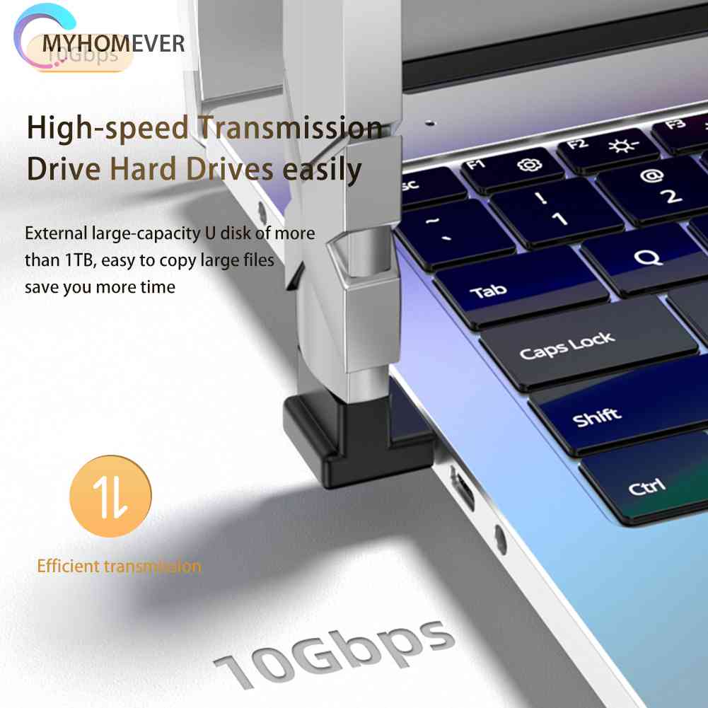 Đầu Chuyển Đổi OTG USB 5V 3A 10Gbps Cho Máy Tính