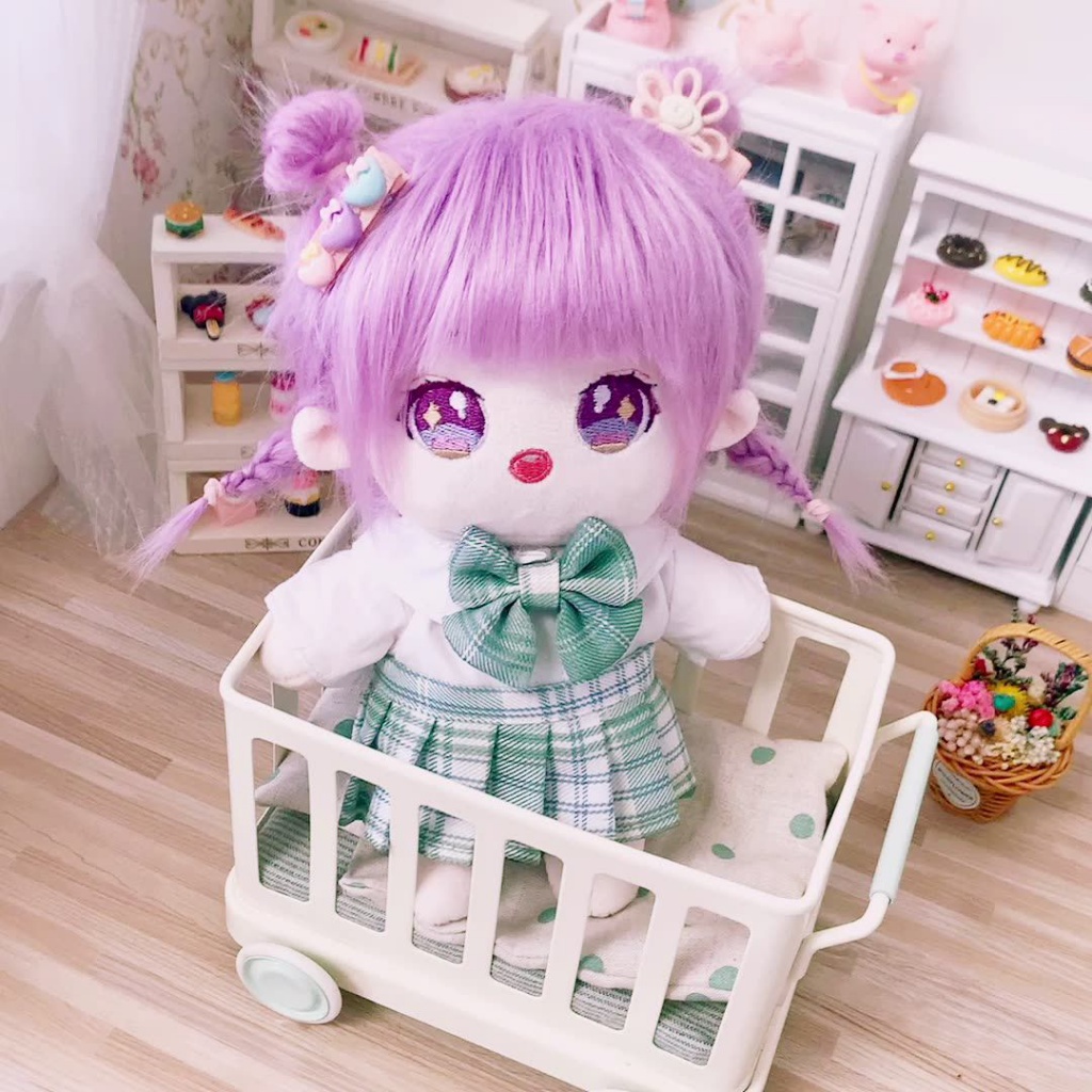 Búp Bê Nhồi Bông Cotton 20cm Hình Người Đáng Yêu