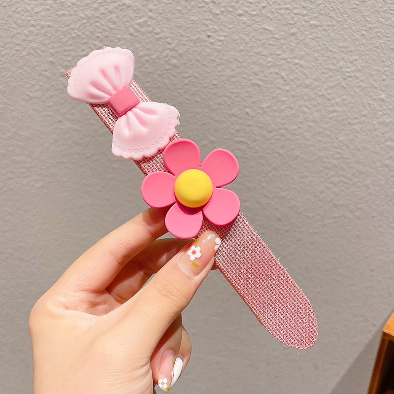 Set 1 / 2 Băng Đô Cài Tóc Hoạt Hình Xinh Xắn Cho Bé Gái