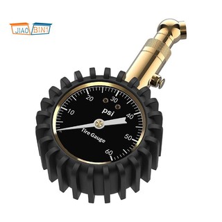 Tire Pressure Gauge - Heavy Duty, Accurate with Glow Dial, Low - High Air Pressure Gauge