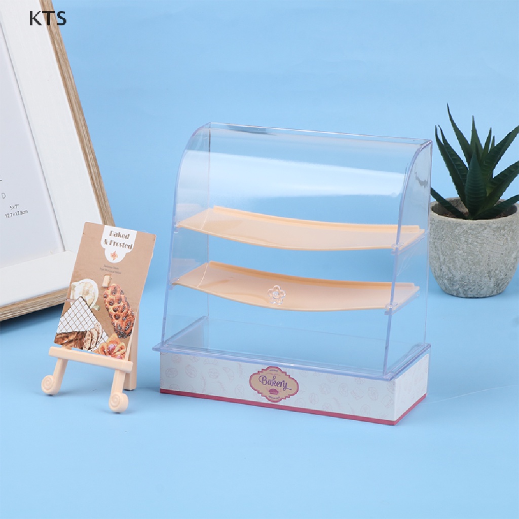 Mô Hình Tủ Bánh Kem Mini Tỉ Lệ 1: 12 Dùng Để Trang Trí Nhà Búp Bê